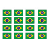 Patch Estampado Bandeiras Do Brasil, Copa, Termocolante