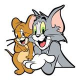 Patch Estampado Do Tom E Jerry Termocolante Gato E Rato