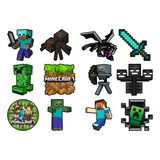 Patch Estampado Minecraft Termocolante Para Roupas