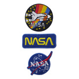 Patch Termocolante Kit Nasa - 3 Peças