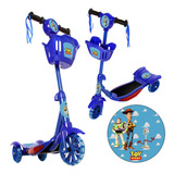 Patinete Toy Story Para Crianças Scooter 3 Rodas Brinquedo