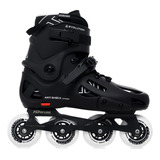 Patins Hd Inline Evolution Pro Preto - 80mm Abec-9