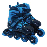 Patins Inline Roller Semi Profissional Base Alumínio Abec 7