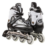 Patins Inline Roller Semi Profissional Base Alumínio Abec 7