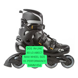 Patins Profissional Dos In-line 80 Lo Abec7 Par N35 Usado