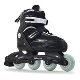 Patins Roller Hd Inline Sonic Ajustável 35-38 Abec7 + Brinde
