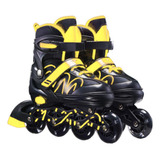 Patins Roller In Line Ajustável 26-31 / 31-36 / 37-40 + Led!