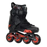 Patins Traxart Revolt Inline Roller 80mm Abec9 - Preto
