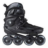 Patins Urban Freestyle Traxart Volt + 2.0 Preto Abec9 + Meia