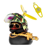 Pato Patinho Malandro Jack Moto Capacete Helice Guidão Bike