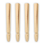 Pé De Mesa De Pinus Diamante Provençal Kit C/ 4 Pés De 80cm