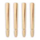 Pé De Mesa De Pinus Reto Diamante Kit C/ 4 Pés De 80cm
