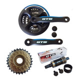 Pe De Vela Ltx Tipo Shimano Catraca Gts 7v Eixo Central Gts