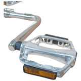 Pe De Vela Monobloco Pedal Aluminio 165mm Bicicleta 26/24