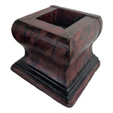 Peanha Cachepot Barroco Século 19 Madeira 27 Altura 37 X30cm