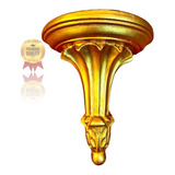 Peanha Oratório Suporte De Parede Para Imagens Dourado Ouro