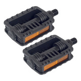 Pedal 1/2 Fino Plastico Metalciclo Mirim Infantil Refletor