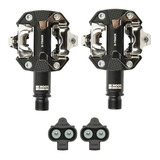 Pedal Clip Mtb Look X-track Cinza Escuro 350mm² Com Tacos