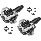 Pedal Clip Shimano Pd M520 L Preto Encaixe C/ Tacos - Mtb