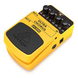 Pedal De Efeito Behringer Ultra Chorus Uc200 Amarelo