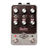 Pedal De Guitarra Ruby '63 Top Boost Amp Universal Áudio 