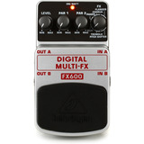 Pedal Digital Multi Fx Para Guitarra - Fx600 Behringer + Nf