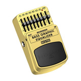Pedal Equalizador Contrabaixo Behringer Beq700 + Nf Garantia
