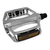 Pedal Mtb Aluminio Plataforma 1/2 Bicicleta Rosca Fina