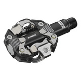 Pedal Mtb Look X-track Cinza, Compatível C/ Taco Shimano Spd