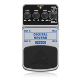 Pedal Para Guitarra Behringer Dr600 Digital Com Reverb