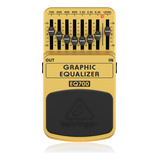 Pedal Para Guitarra Behringer Eq700 Equalizador Gráfico