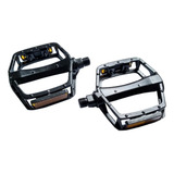 Pedal Plataforma Bicicleta Aluminio Rosca Grossa 9/16 Pto