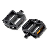 Pedal Plataforma Nylon Rosca Grossa Paco C/esfera E Refletor