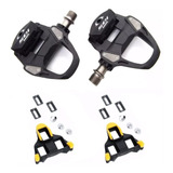 Pedal Shimano 105 R7000 Com Tacos Bike Speed 265 Gramas