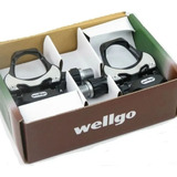 Pedal Speed Triathlon Wellgo R251 R540 9/16 Com Taquinho