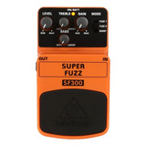 Pedal Super Fuzz Behringer Sf300 Guitarra Baixo Violão