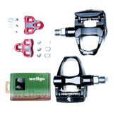 Pedal Wellgo Spd-rc7 R096b Preto Para Speed