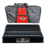 Pedalboard Creationfd Duocase 60x40 Com Softbag Cor Preto