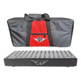Pedalboard Creationfd Style 61x31 Com Bag E Elétrica