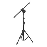 Pedestal Microfone Girafa Telescópio Visão Mpe4bk + Caxibo