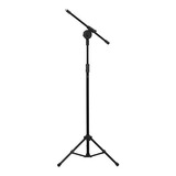 Pedestal Microfone Visão Girafa Pe2-bk - 2 Estagios C/nf 