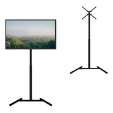 Pedestal Para Tv Notebook Apresentação Com Rodízio - Ped