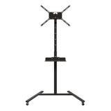 Pedestal Para Tv Notebook Apresentação Com Rodízio Bandeja