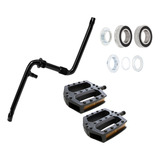 Pedivela Monobloco 26 + Central 45mm + Pedal Rosca Fina 1/2