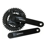Pedivela P/ Bike Mtb Shimano Fc-ty301 175mm 28/38/48