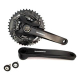 Pedivela Shimano Altus Fc-mt101 Coroa Tripla 40,30,22d 175mm - 3x9 / 27 Velocidades