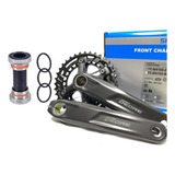 Pedivela Shimano Deore 4100 36x26 10v 175mm + Central Bb52
