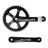 Pedivela Single Bike Bmx 44 Dentes Aluminio Ponta Quadrada