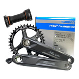 Pedivela Single Shimano Deore Fc-m4100 9/10/11/12v C/ Eixo 