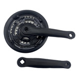 Pedivela Triplo Gta 24/34/42d Bike Aco Encapado Preto